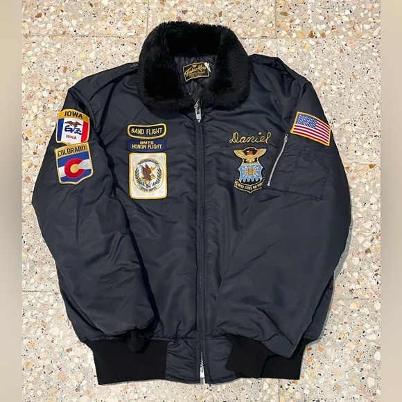 timber king Jackets & Coats Vtg Timber King Us Air Force Bomber